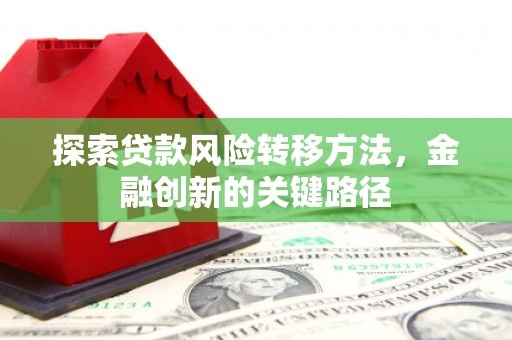 鹤壁探索贷款风险转移方法，金融创新的关键路径